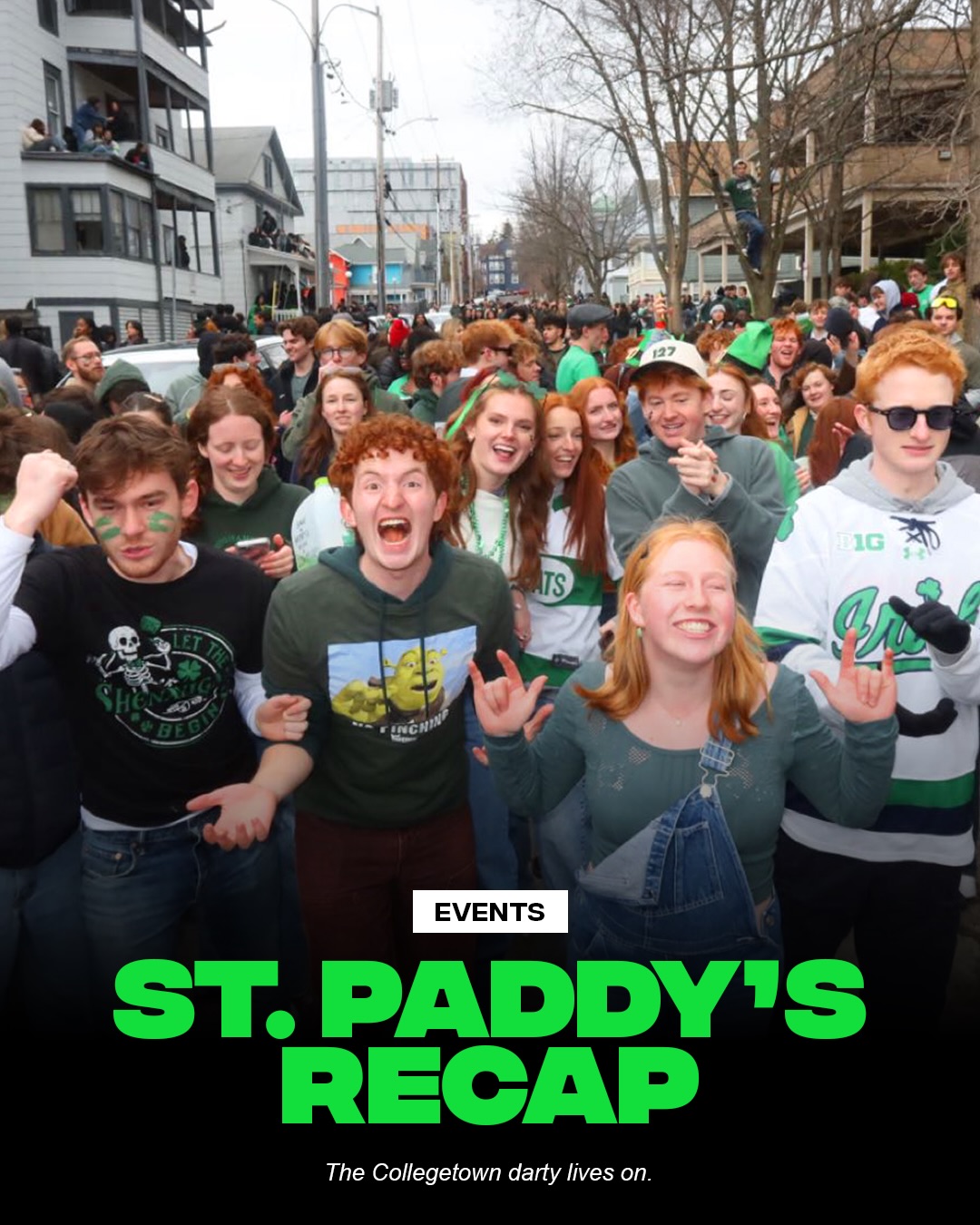 HAPPY ST. PATRICK’S DAY ☘️ (aka a great excuse to day drink)!

Thanks to all the