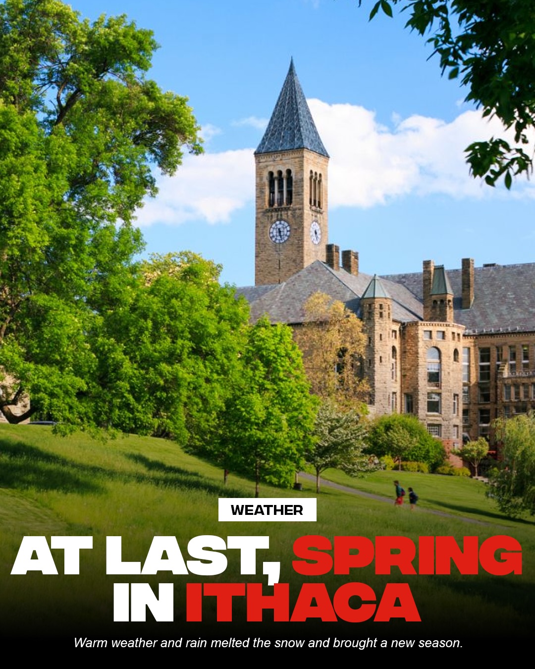 How’s everyone enjoying the weather?