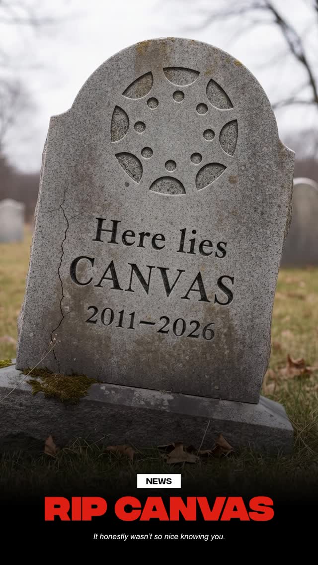 Canvas is currently offline following a massive security breach that has comprom