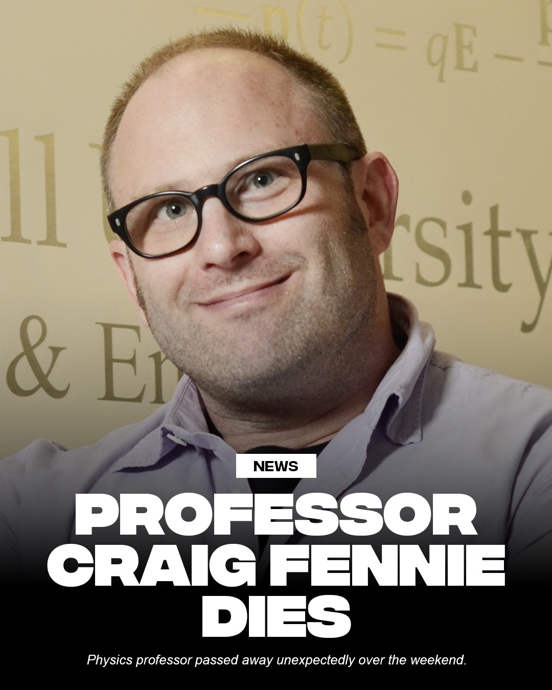 The Cornell community is mourning the sudden and unexpected passing of Associate
