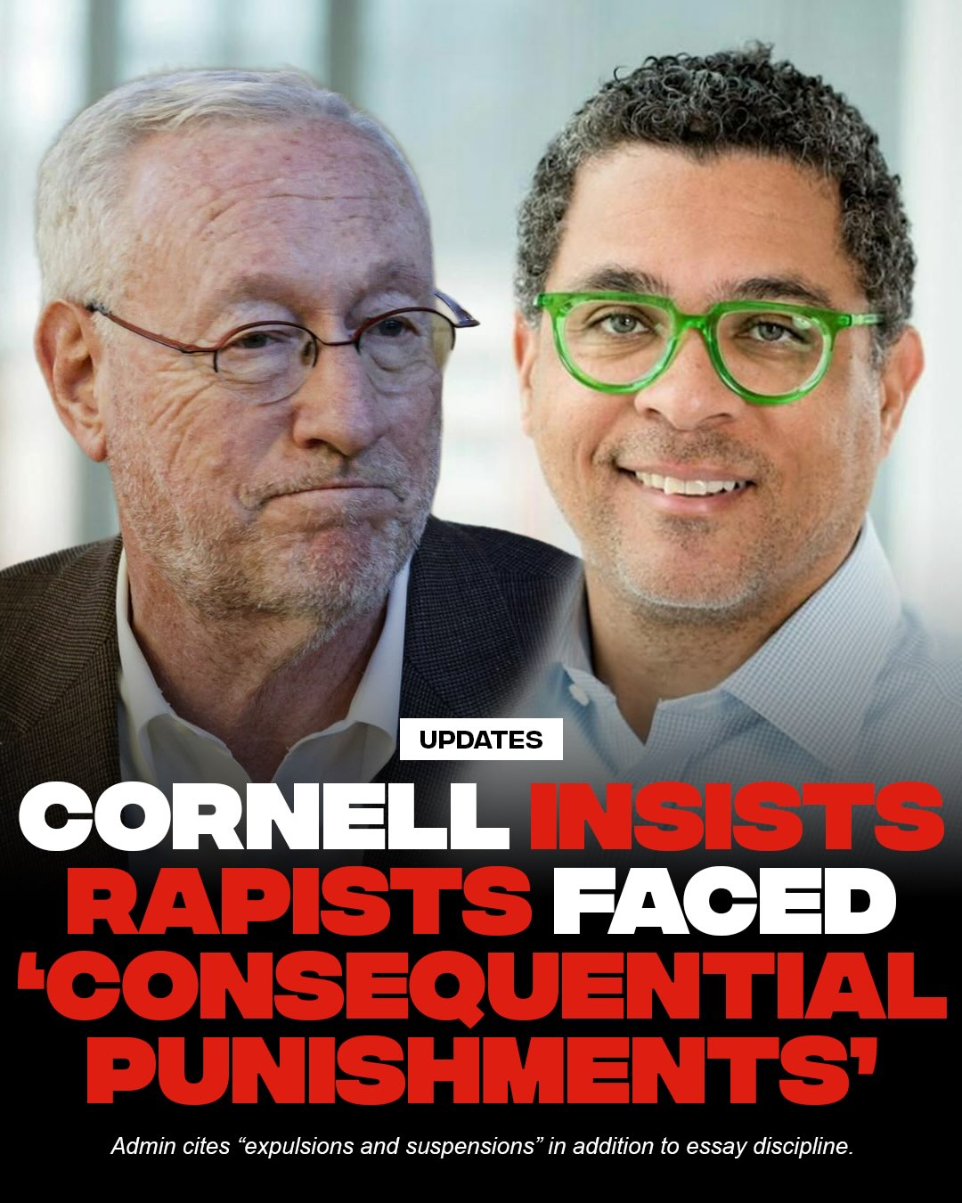 Facing relentless campus outrage and national scrutiny over claims that rapists 