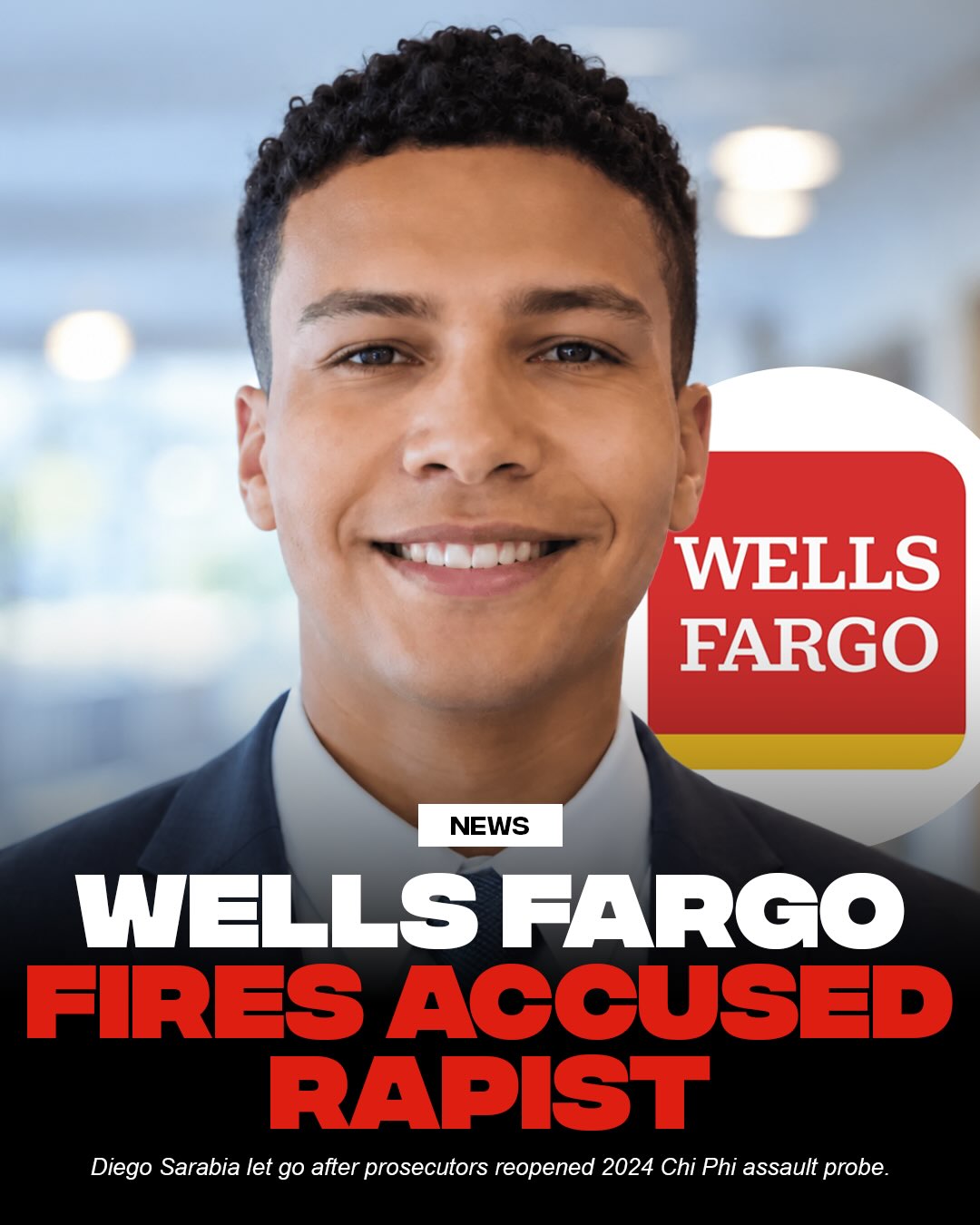 Diego Sarabia, one of seven Chi Phi members named in a recent civil lawsuit rega