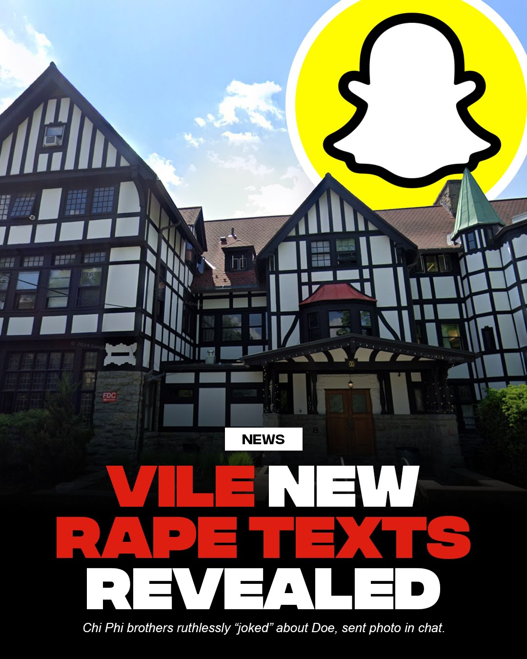 We now have our best look yet at the complete “Chi Phi Actives” Snapchat group c